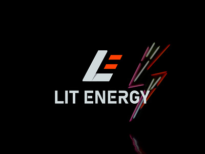 Lit Energy LE initial letter logo design bolt logo branding design energy logo graphic design logo logo design logo design challange logo vector renewable logo vector