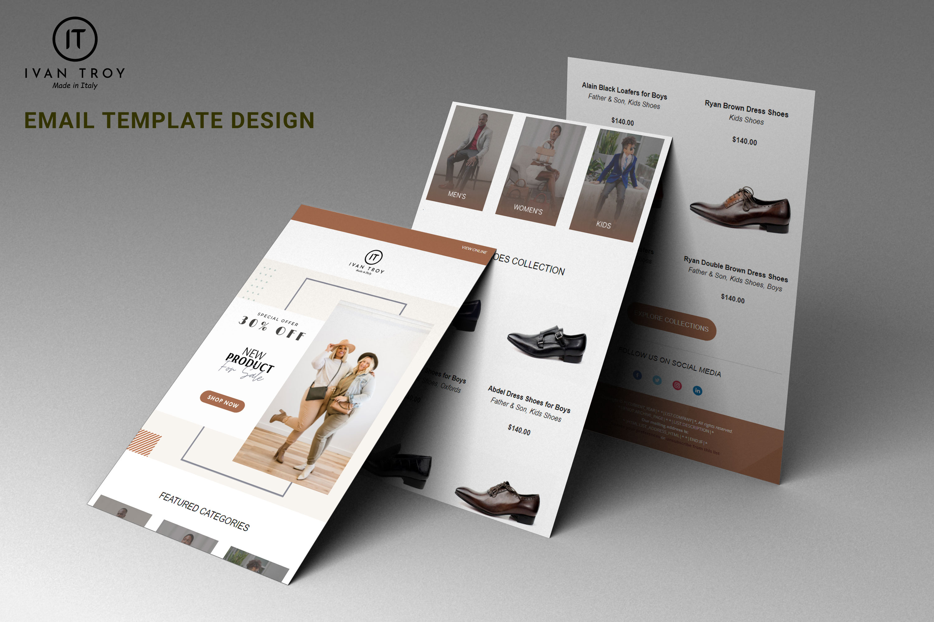 Email Template Design For Ecommerce Brand email design email newsletter email newsletter design email template design graphic design klaviyo newsletter design klaviyo template design landing page design mailchimp landing page design mailchimp template design newsletter design newsletter template design ui design ux design website design