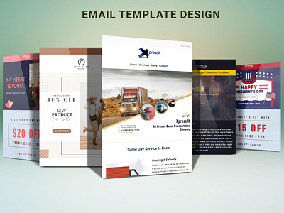 Email Template Design email design email newsletter design email template design graphic design klaviyo template landing page design mailchimp template newsletter template design ui