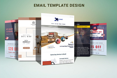 Email Template Design email design email newsletter design email template design graphic design klaviyo template landing page design mailchimp template newsletter template design ui