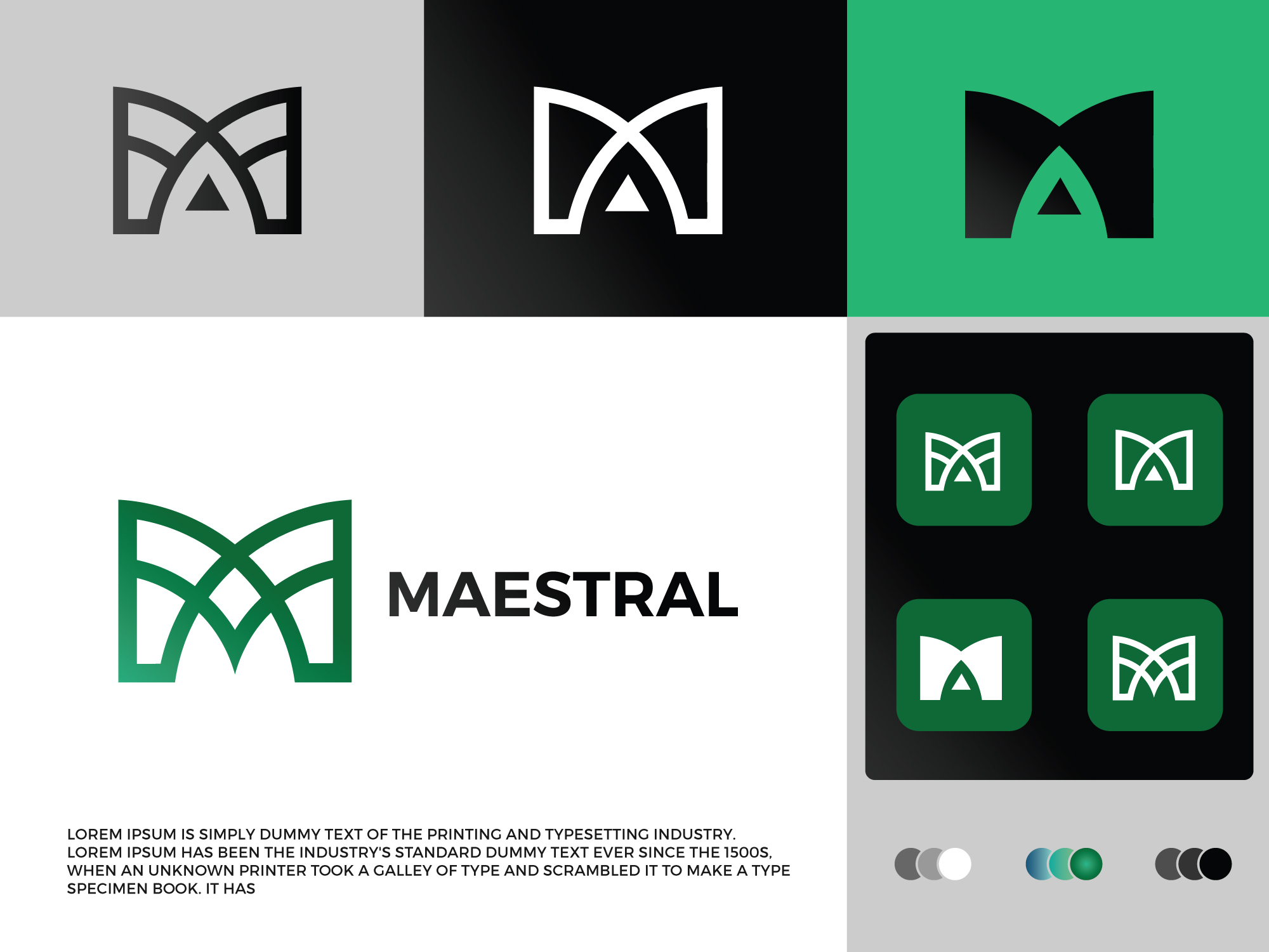 Letter M Monogram Logo on Behance
