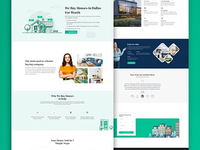 Buy house Landing page design figma figma design house landing page landing page design real estate landing page ui ui design ux