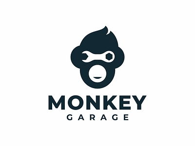 monkey garage garage logo monkey