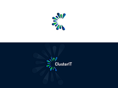 ClusterIT logo Design branding design graphic design illustration logo typography vector