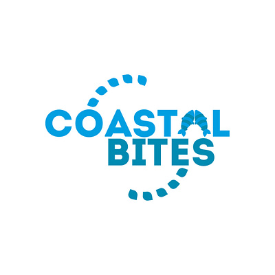 Coastal Bites | Logo Design branding design graphic design illustration lgo logo logo design typography