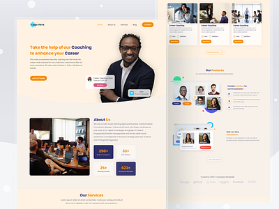 Bola Adesope Landing Page branding design ecommerce front end graphic design landing page product design ui user interface ux web design website