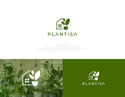 PLANTISA Logo Design - Natural Logo digital artwork