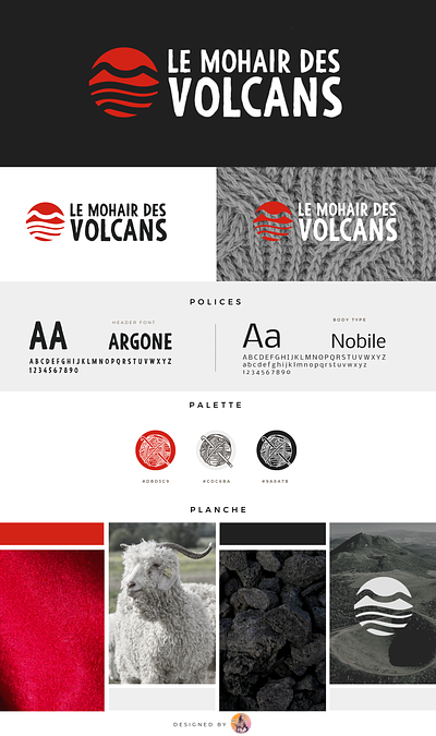 Branding for mohair🧶 auvergne branding design graphic chart graphic design infographic logo mohair wool