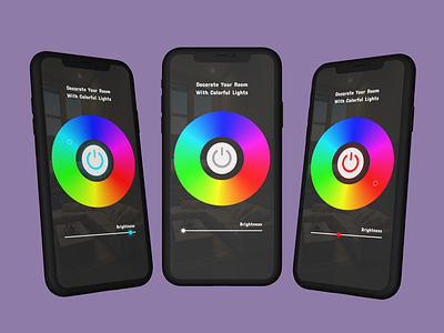 ON OFF BUTTON app branding brightness button call to action challenge decoration design graphic design home use illustration lights off on ui ux
