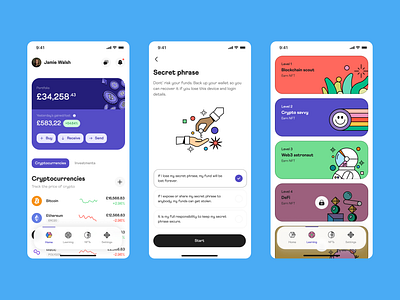 Doshi - Kickstart Your Financial Future Mobile App 2 branding ui