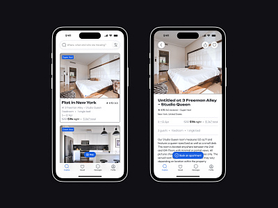 Rent Apartment App apartment app concept design flat mobile rent travel ui ux