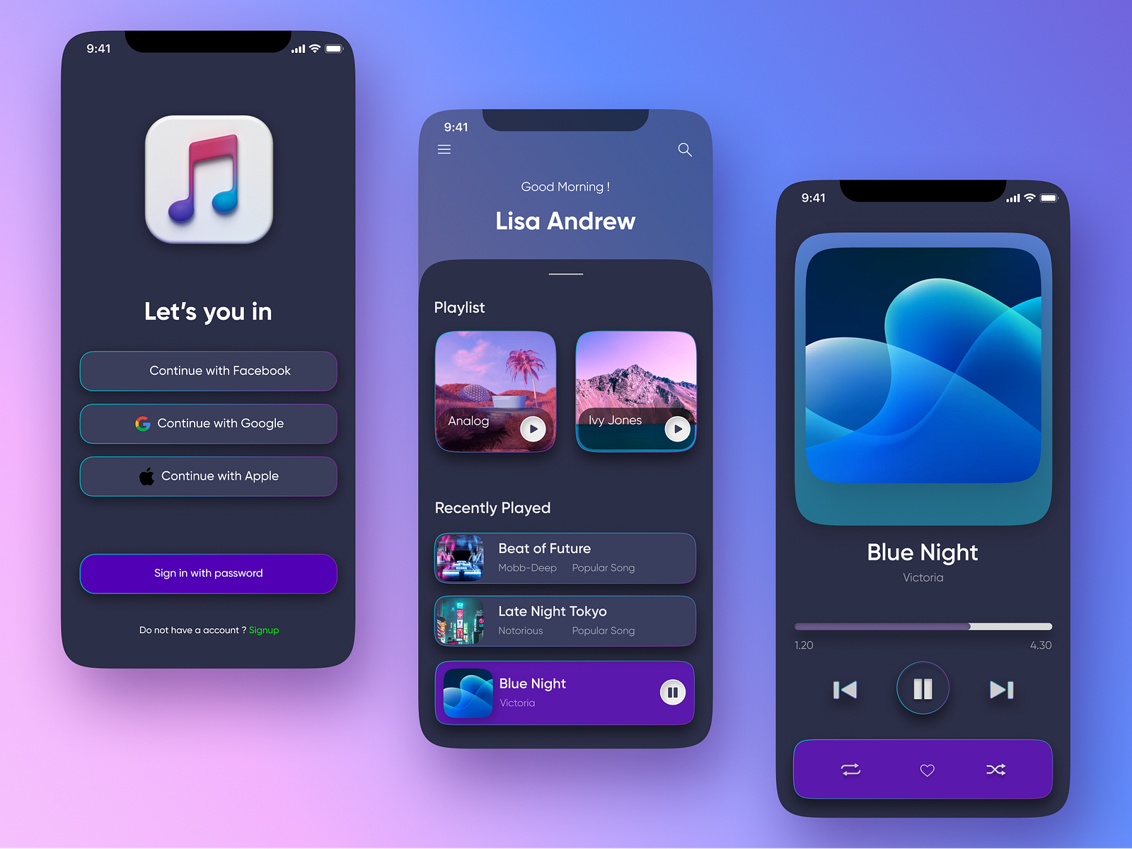 music-application-concept-ui-by-prathamesh-patil-on-dribbble