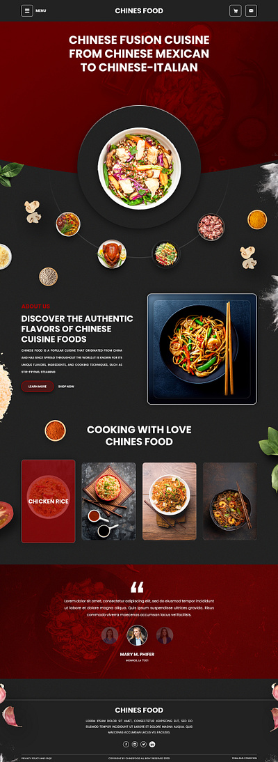 CHINES FOOD RESPONSIVE WEB AND WEBSITE DESIGN css graphic design html javascript responsive ui ui design ux design web web design website website design wordpress