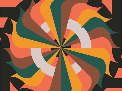 Experiments in Geometric Design #1 adobe circular patterns experimenting geometric graphic design grid based illustrator repeating sawblade skillshare the fun of it