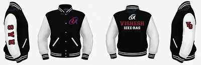 Varsity Design for IEEE-RAS VIT branding design logo typography