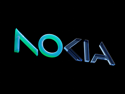 NOKIA logo inflation animation 3d adobe illustrator adobexd animation branding design graphic design illustration logo motion graphics ui ux vector