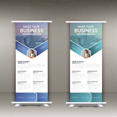 Roll up Banner ads banner branding business corporate design graphic design instagram linkedin medical rollup rollupbanner travelflyer