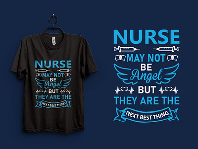Nurse T-Shirt Design by Al-Rafi 06 on Dribbble