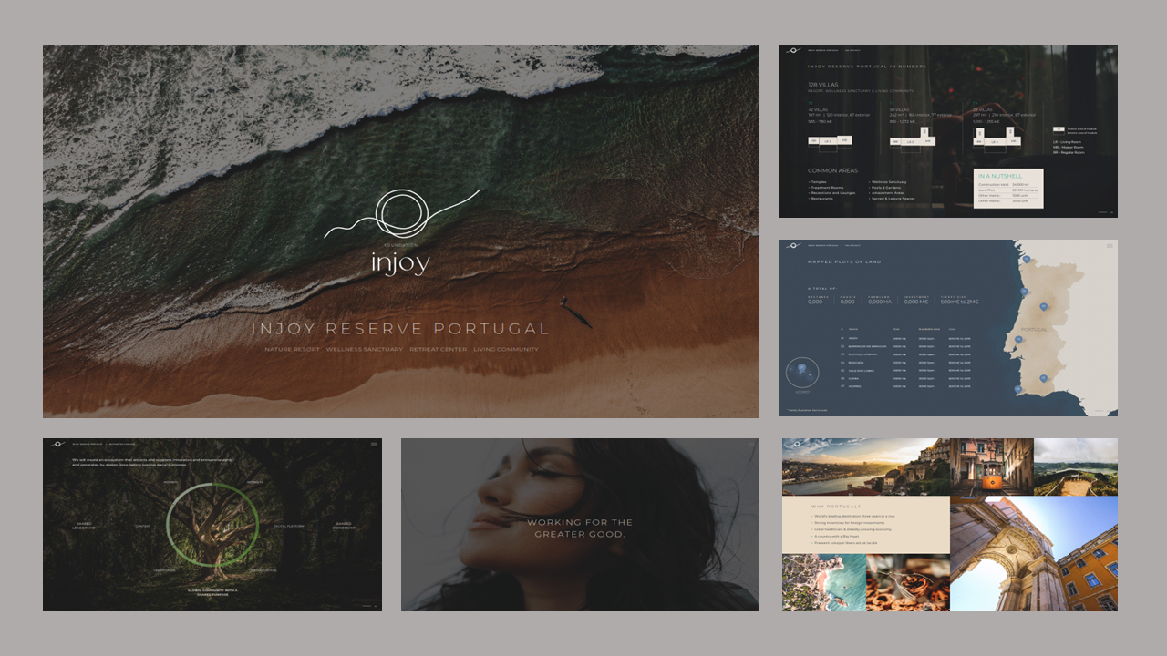 Injoy Presentation Design by Farhan Shafi on Dribbble
