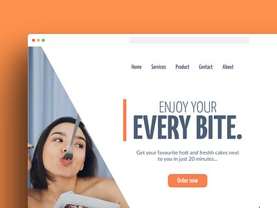 Cake Shop Website Design branding cake cake shop design graphic design illustration landing page landingpage shop ui ui ux ui ux design ux web web design website website design