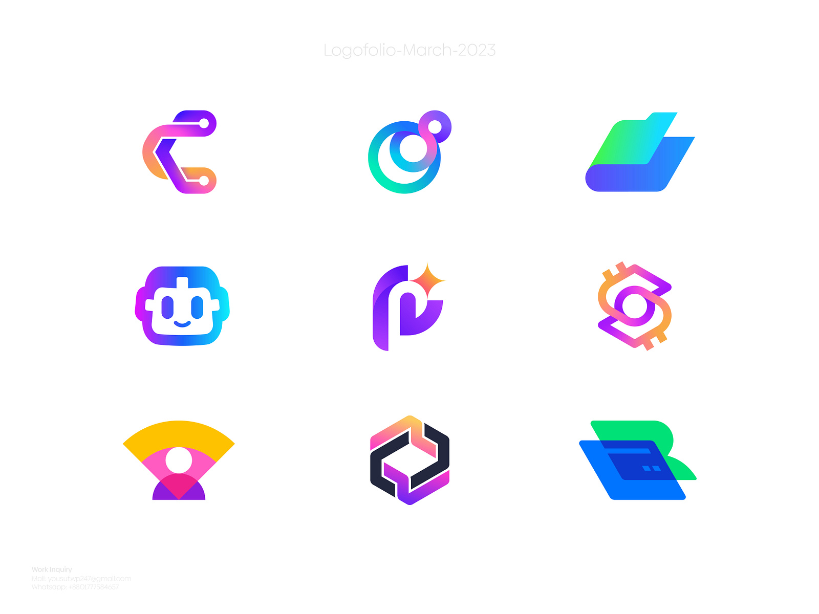 Modern, Minimalist, Abstract, Futuristic, Web3 Logo Collection by Sumon ...