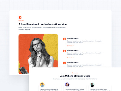 UI Headline Features designs, themes, templates and downloadable ...