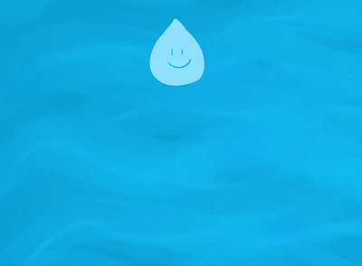 Making a splash with this playful water droplet animation animation branding cartoon design drawing frames graphic design motion graphics process procreate