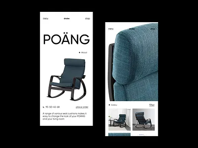 Interior design app app design minimalist ui