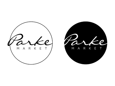 Parke Retail Logo Design, Online Interior Design Retail SIte design graphic design logo