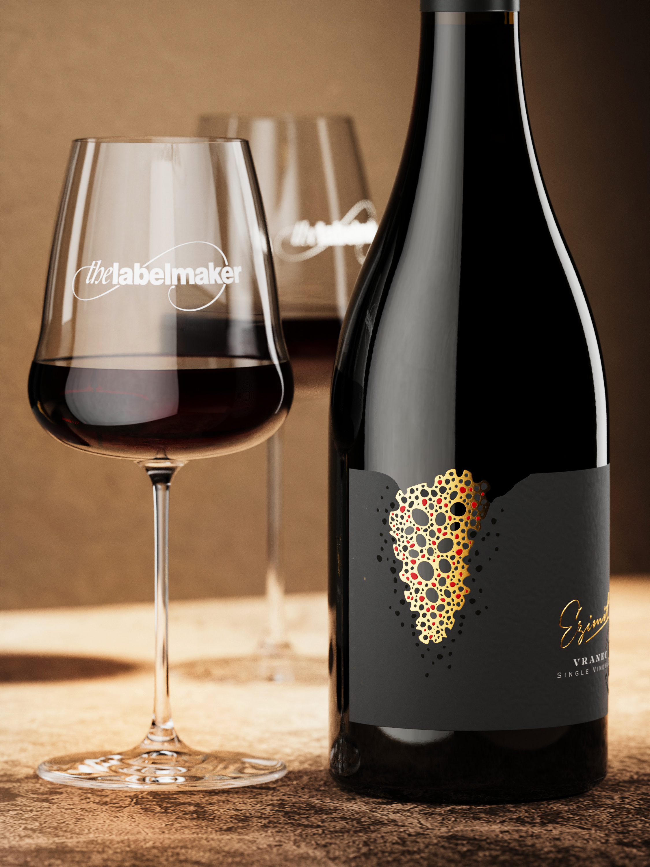 Ezimit Selection best wine label jordan jelev napa brand design napa label designer napa valley napa wine label strategic branding the labelmaker wine branding wine label design wine packaging