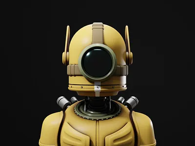 Chevy bot 3d 3dart art blender bot branding character collection concept cool creative design digitalart graphic design illustration modeling nft nftart robot web