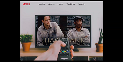 NETFLIX app design designer figma ui ux web design website