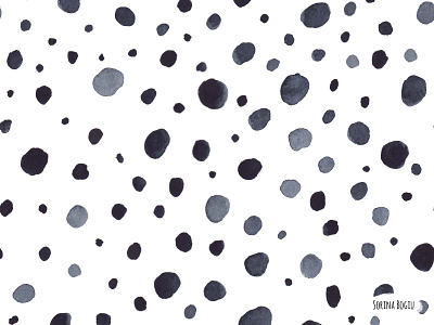 Watercolour dots pattern abstract cute design dots fabric design hand painted illustration modern pattern pattern design pattern designer surface pattern design watercolour