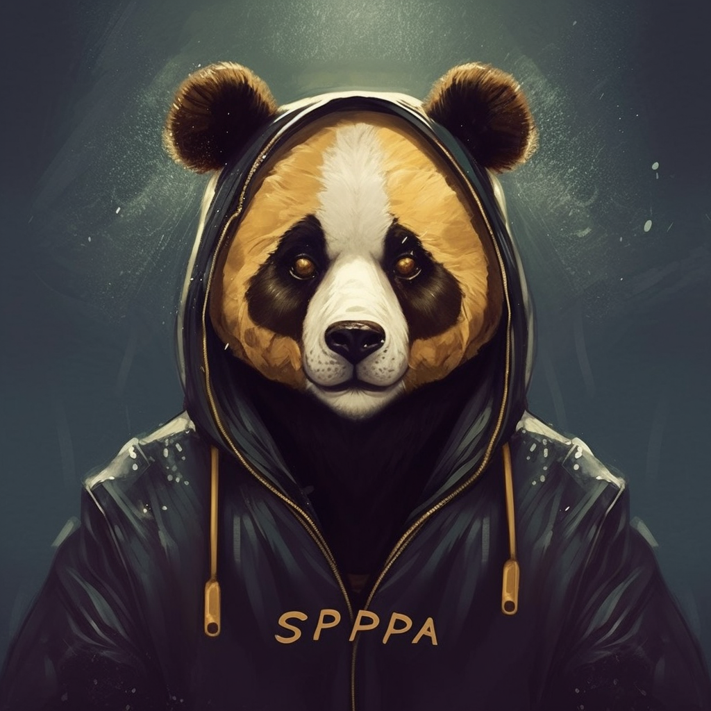 Golden Panda pfp. by Briar on Dribbble