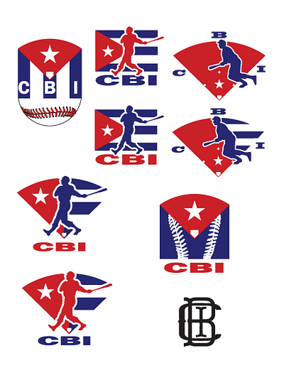 Cuba Baseball adobe app baseball branding creative cuba design graphic design illustration illustrator logo ui vector