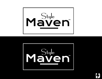 Style Maven, A Luxury Brand Logo branding design graphic design illustration logo typography vector