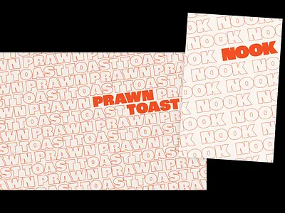 Nook Brand grease proof papers art direction bar bar design bar logo brand brand identity branding colour design graphic design logo logo type restaurant restaurant design restaurant logo typography