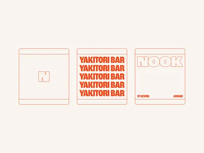 Nook Social media templates art direction bar design brand brand identity branding colour design digital design graphic design logo marketing marketing design restaurant design social media social templates