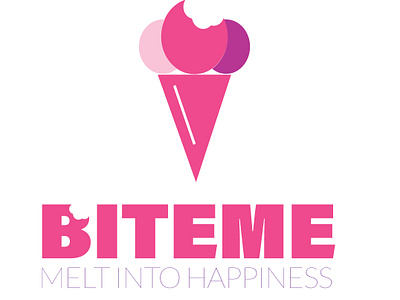 “Launch Campaign Design For Bite Me Ice-cream” branding design graphic design illustration logo motion graphics typography ui ux vector