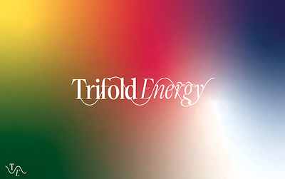 Trifold Energy art direction brand rollout branding logo