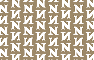 "N" New Branding brand design brand identity branding design gold golden graphic design letter letter n letters logo new pattern personal branding