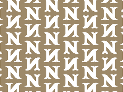 "N" New Branding brand design brand identity branding design gold golden graphic design letter letter n letters logo new pattern personal branding