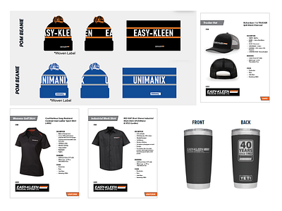 SWAG, Gifts, and Uniform Packages beanies branding coffee cups design gifts graphic design hats swag uniforms
