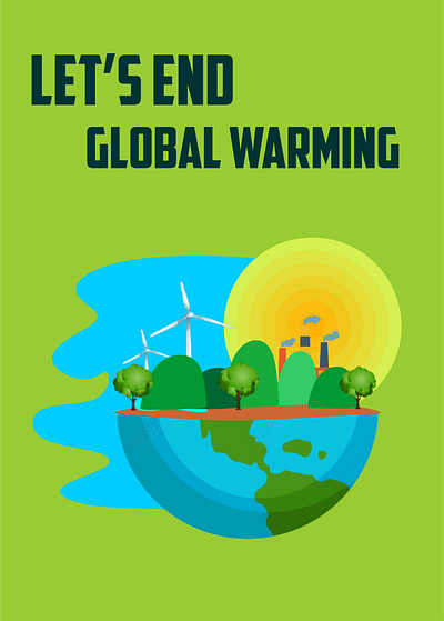 Posters Global Warming by Maulidya Putri on Dribbble