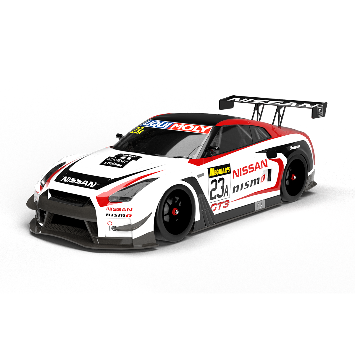 Nissan R35 GTR Nismo GT3 3D model by Mogra on Dribbble