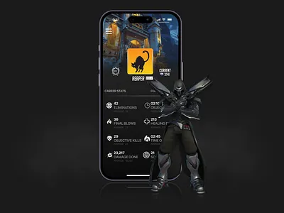 UI Exercise Overwatch design ui ui design