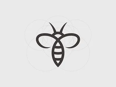Bee West Logo awesome bee branding clean corporate branding design graphic design honey illustration insect interior logo logodesign minimal modern simple vector