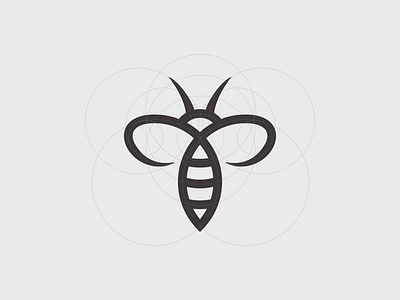 Bee West Logo awesome bee branding clean corporate branding design graphic design honey illustration insect interior logo logodesign minimal modern simple vector