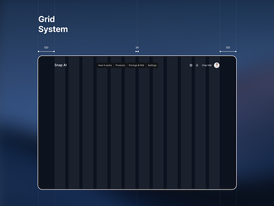 Design system (Grid layout & Typography) design design system layout text typography ui design uiux ux design web design