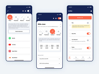Product Design for a Link Sharing App